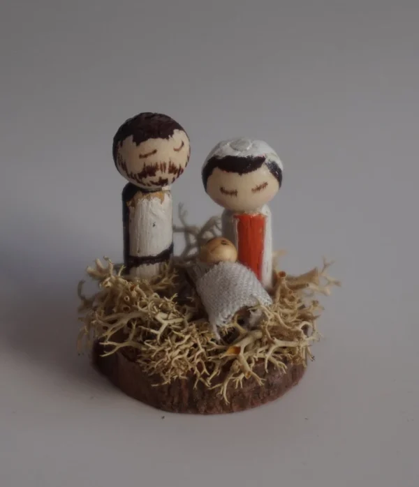 Dollhouse nativity scene, 1/12 scale