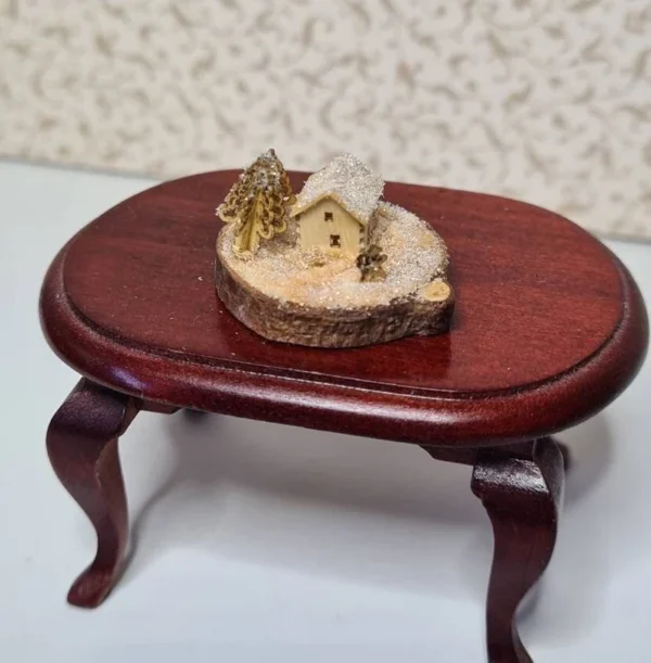 Miniature xmas scene, 1/12 scale