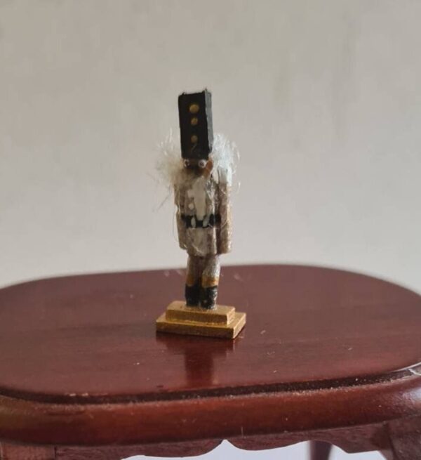Dollhouse miniature nutcraker, 1/12 scale
