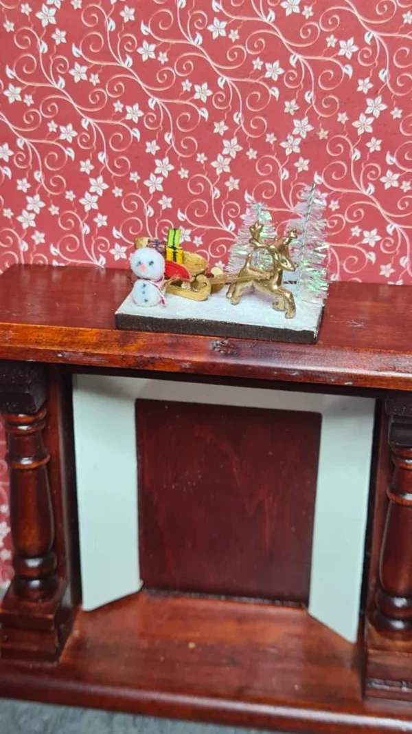 Miniature xmas scene, 1/12 scale - Imagen 3