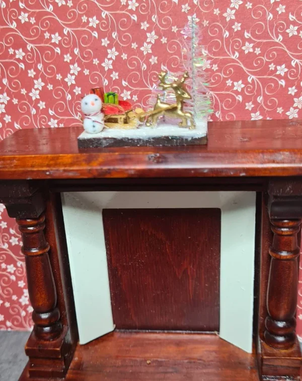 Miniature Christmas scene, 1/12 scale - Imagen 3