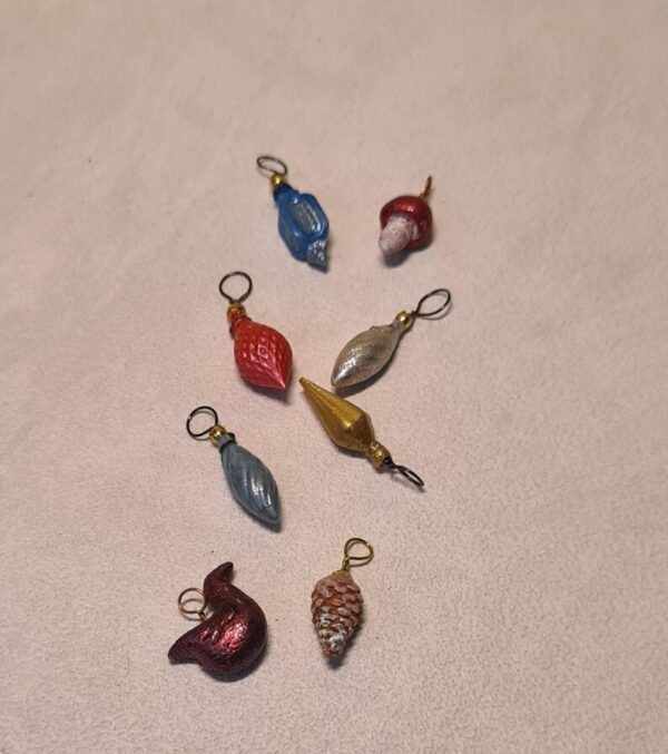 Dollhouse Christmas Tree Ornaments, 1/12 scale
