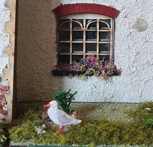 Dollhouse seagull, 1/48 scale