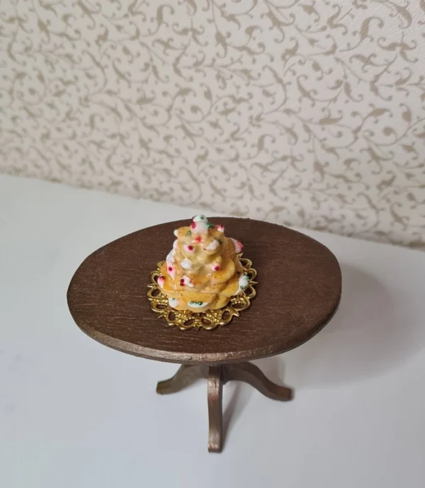 Dollhouse Christmas cookie tree, 1/12 scale - Imagen 2