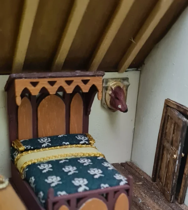 Dollhouse boar head, 1/48 scale - Imagen 3