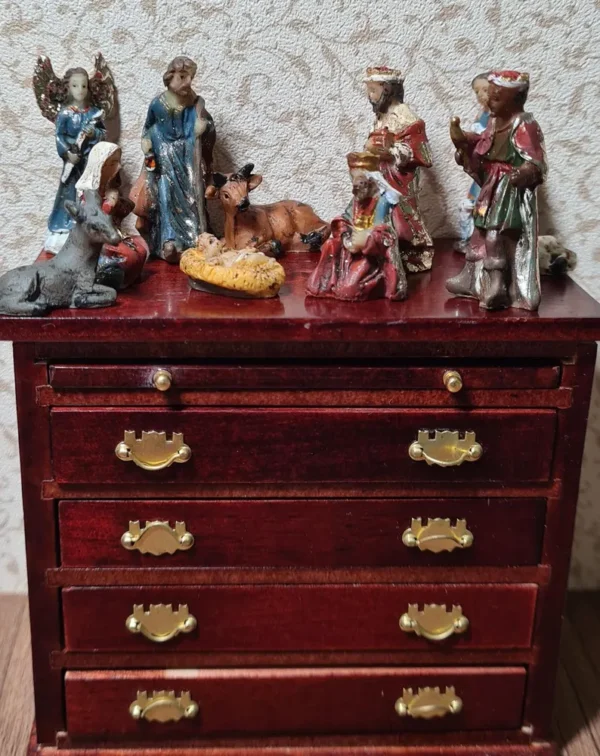 Dollhouse nativity figures, 1/12 scale - Imagen 5