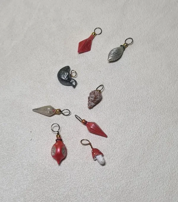 Dollhouse Christmas Tree Ornaments, 1/12 scale