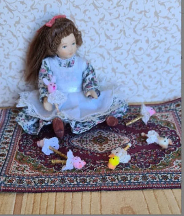 Dollhouse puppet, 1/12 scale - Imagen 2