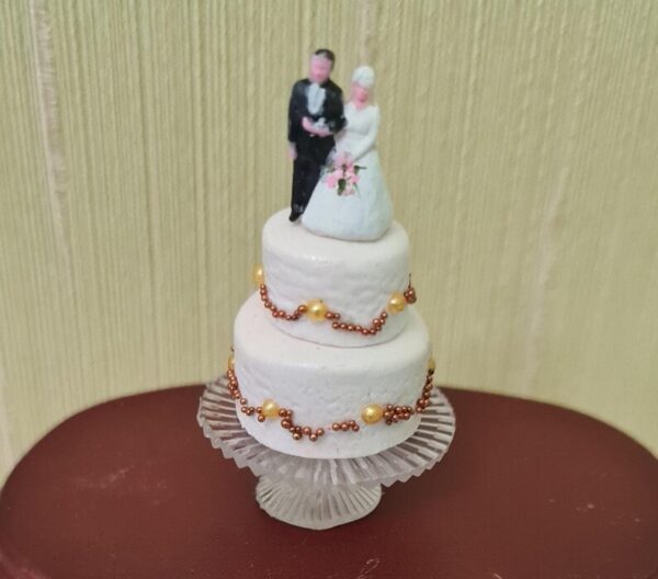 Wedding cake, 1/12 scale