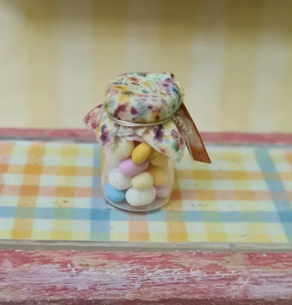 Easter Candy Jar, 1/12 Scale