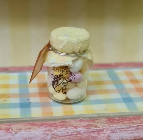Easter Candy Jar, 1/12 Scale
