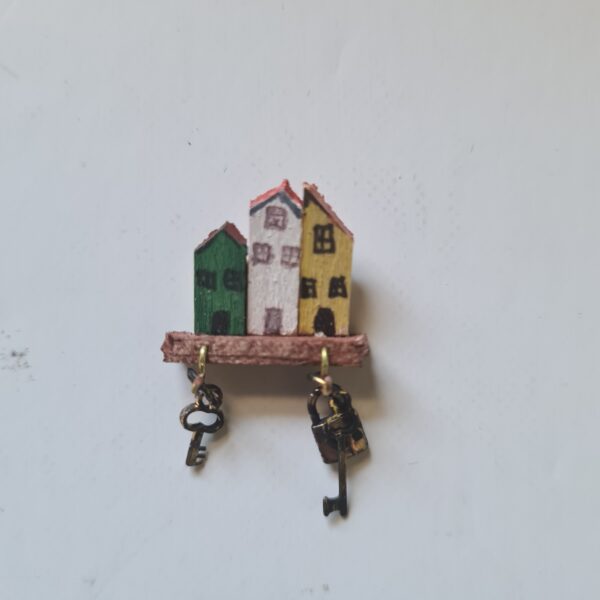 Dollhouse Key Hanger, 1/12 scale