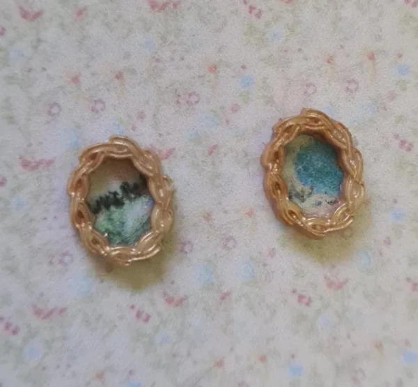 Dollhouse paintings, 1/48 scale