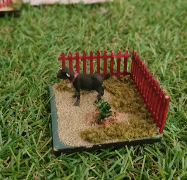 Dollhouse miniature goat, 1/48 scale - Imagen 2