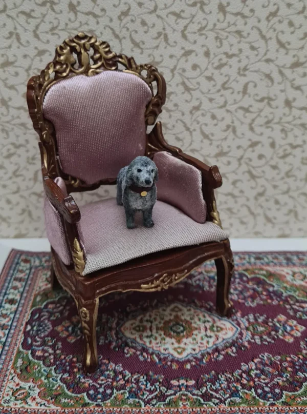 Dollhouse Miniature Dachshund Dog, 1/12 scale - Imagen 2
