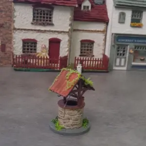 Alternative view of Handmade Well1:48 scale, Miniature Dollhouse Accessory