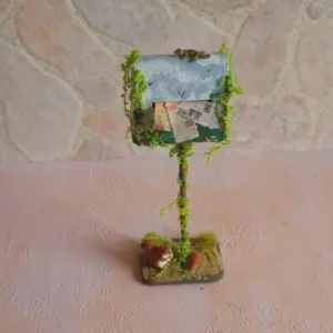 Dollhouse Miniature Mailbox 1/12 scale - Imagen 4