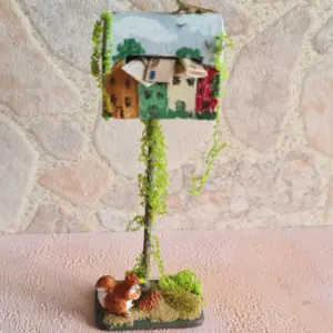 Dollhouse Miniature Mailbox 1/12 scale - Imagen 5