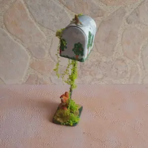 Dollhouse Miniature Mailbox 1/12 scale - Imagen 4