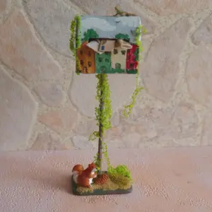 Dollhouse Miniature Mailbox 1/12 scale