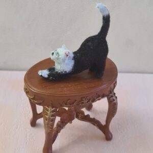 Dollhouse miniature cat 1/12 scale