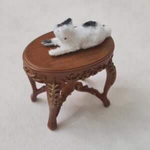 Dollhouse miniature cat 1/12 scale - Imagen 2