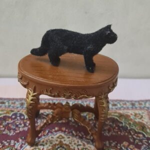 Dollhouse miniature cat 1/12 scale