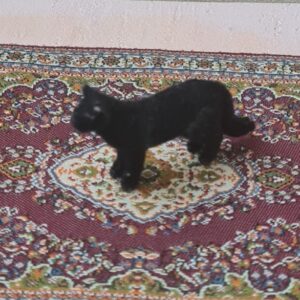 Dollhouse miniature cat 1/12 scale - Imagen 3
