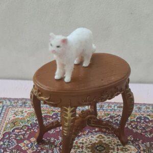 Dollhouse miniature cat 1/12 scale